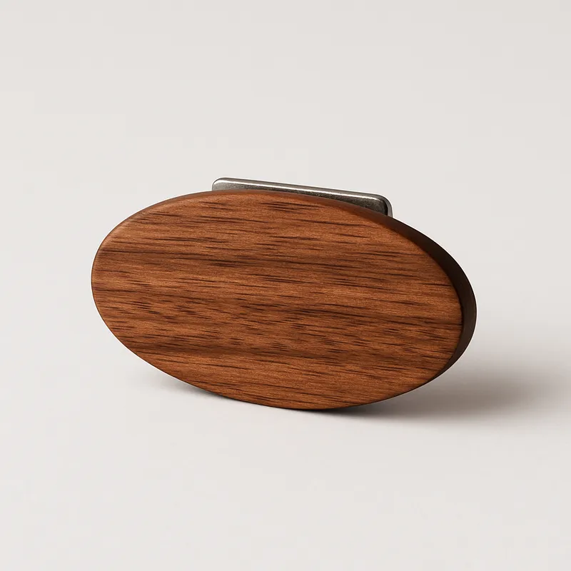 Engraved Wooden Name Badge