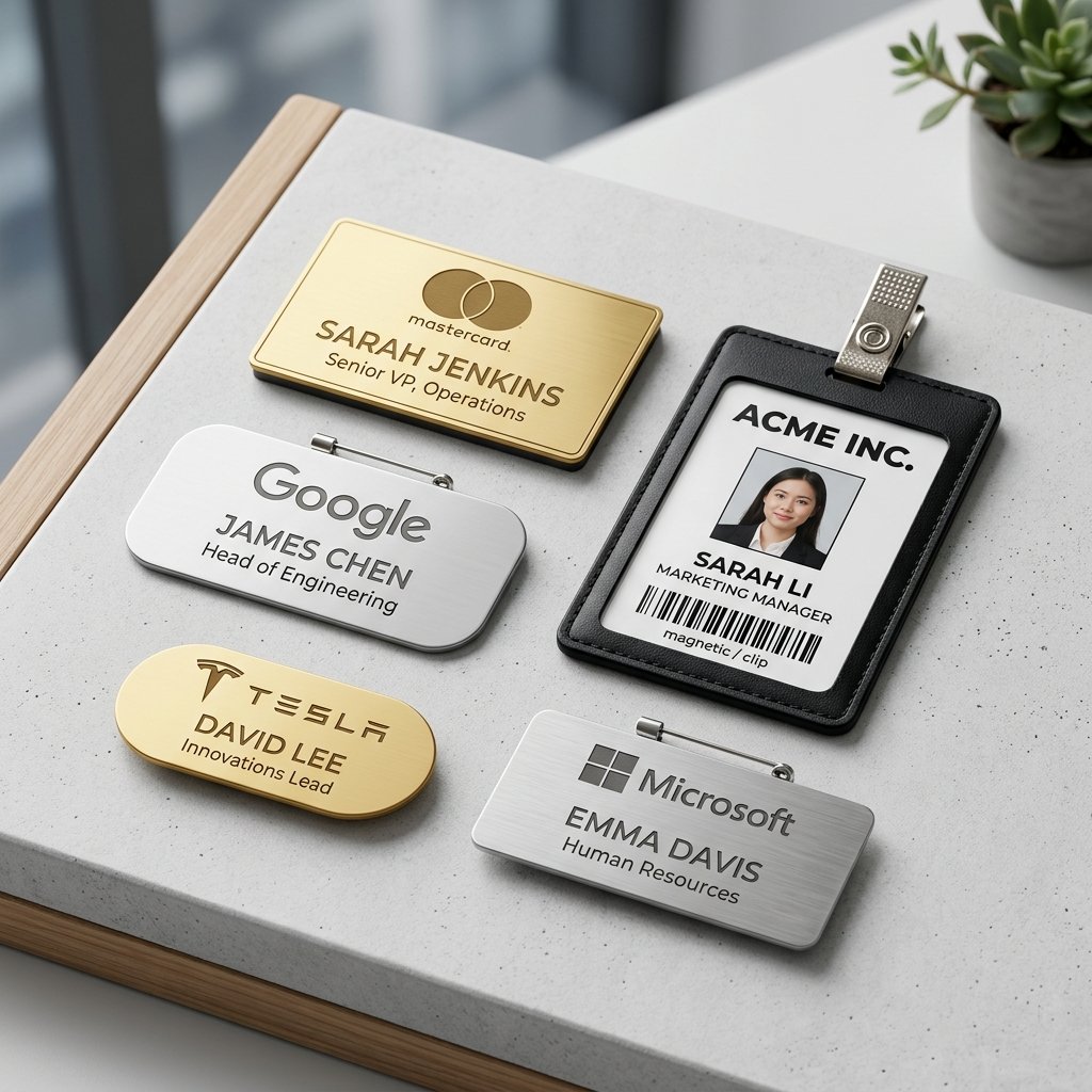 Custom Name Badges Manufacturer India